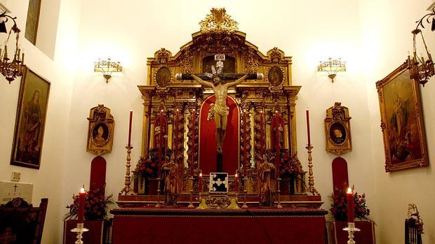 La Agonía, en el altar de Santa Victoria