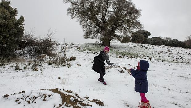 Nieve en la provincia de Jaén