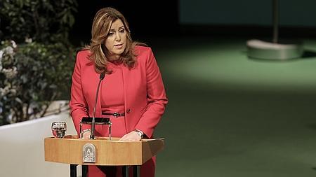 La presidenta de la Junta, Susana Díaz