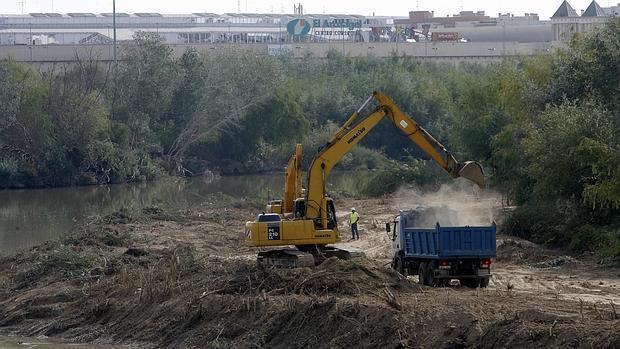 Obras en la Ribera del Guadalquivir en 2013