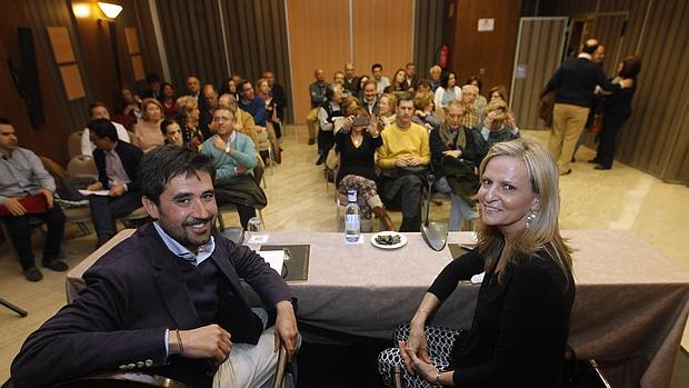 La periodista y escritora, ayer en el Hotel Córdoba Center