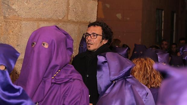 El regidor gaditano en la procesión del Cristo Nazareno, el Jueves Santo