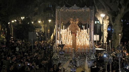 La Virgen de la Paz y Esperanza, el Miércoles Santo