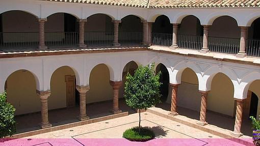 Claustro del edificio religioso