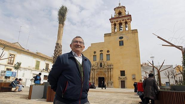 Rafael Soto en la plaza de San Agustín