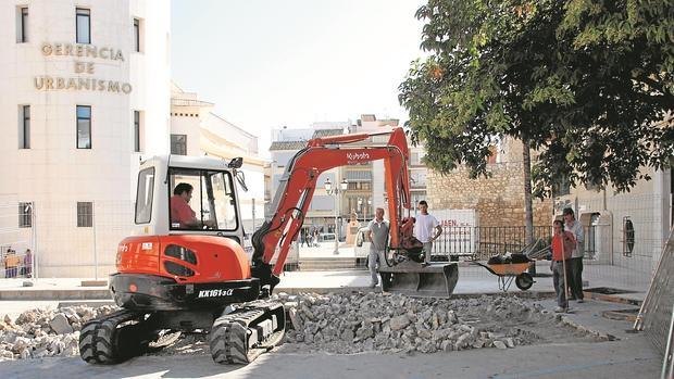Las obras de arreglo de calles concentran la mayoría de actuaciones del Profea