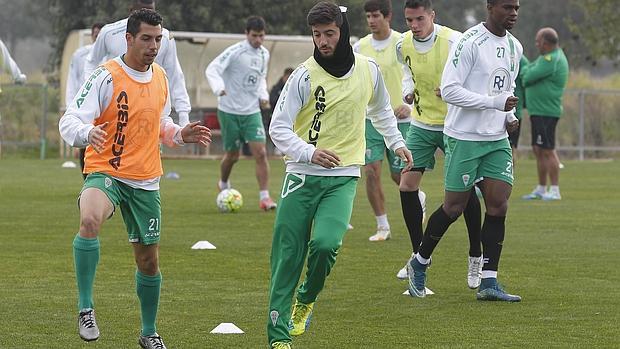 Carlos Caballero, centrocampista del Córdoba CF