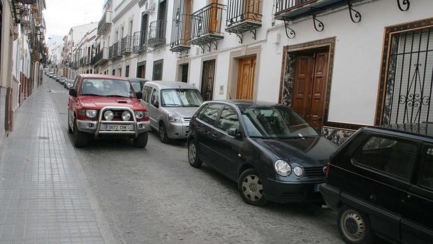 Imagen de una calle de Aguilar