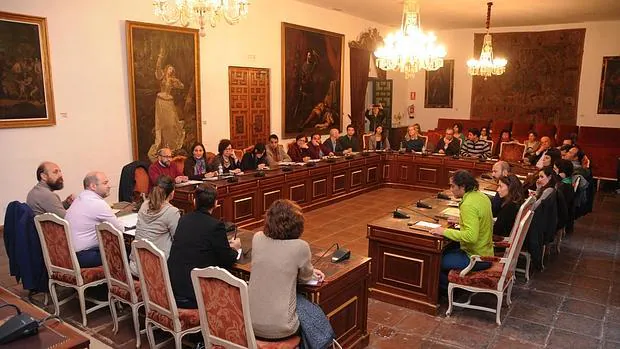 Reunión entre los representantes de los ayuntamientos de la provincia