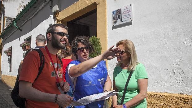 Uno de los voluntarios de Los Patios en una edición anterior