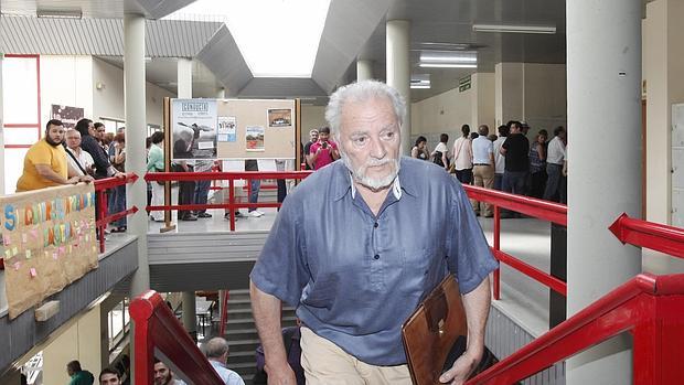 Julio Anguita en un acto reciente