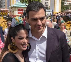 Pedro Sánchez, en la Feria de Sevilla