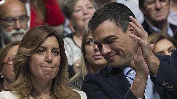 Susana Díaz y Pedro Sánchez