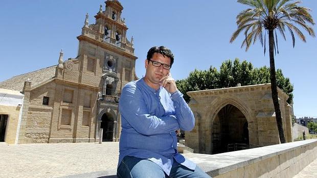 Pedro García, en la plaza de la Fuensanta