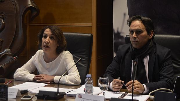 La portavoz socialista en el Ayuntamiento pozoalbens, Auxiliadora Pozuelo