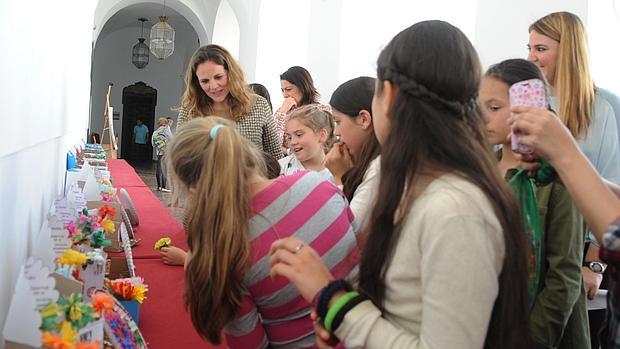 Patios que se muestran en la exposición en la Diputación de Córdoba