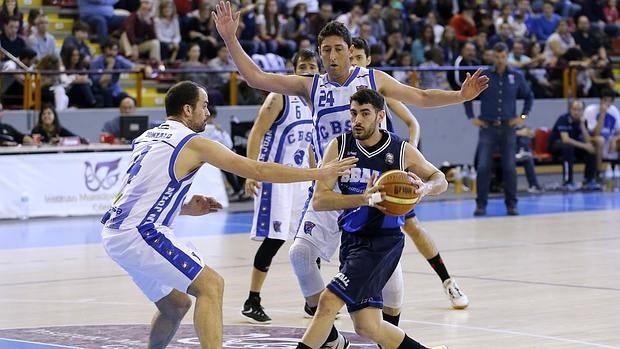 El Bball Córdoba, durante un partido en Vista Alegre