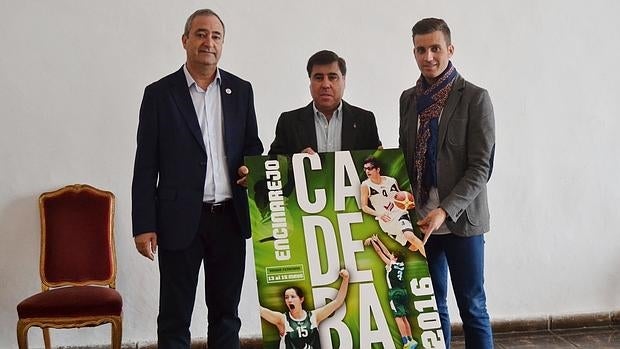 Autoridades, durante la presentación del Campeonato de Andalucía femeninoi