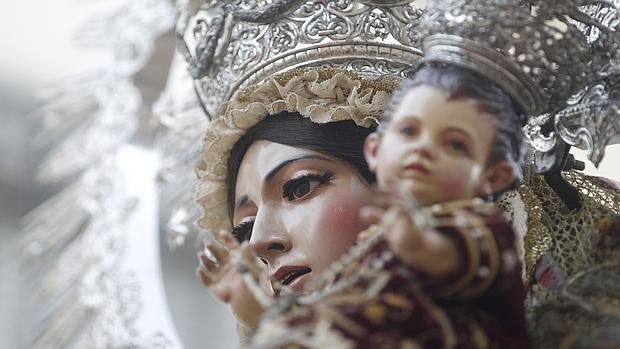 Virgen de los Ángeles en sus Misterios Gozosos, del Císter