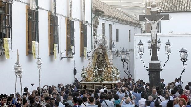 Virgen de los Ángeles en Capuchinos