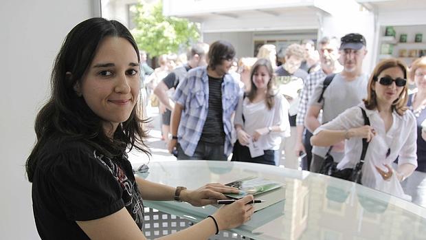 Tania Padilla, en la Feria del Libro