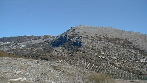 Una de las lomas de las Sierras Subbéticas