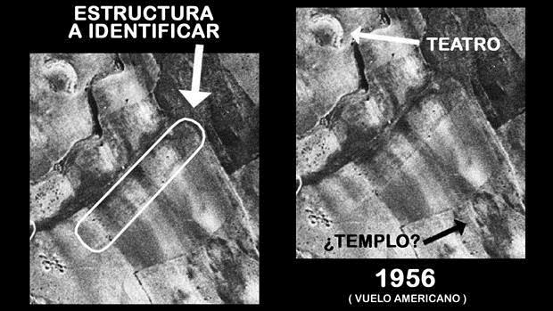 Imágenes del «vuelo americano de 1956» usadas por los ecologistas para denunciar el posible hallazgo