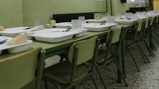 Imagen de un comedor escolar