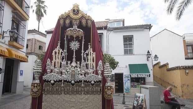 Altar de la hermandad del Císter en el Corpus