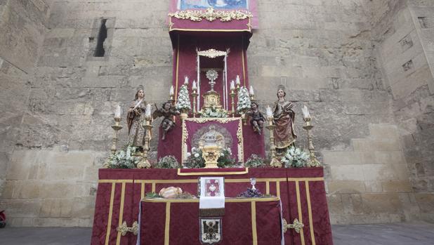 Altar de la hermandad de la Misericordia