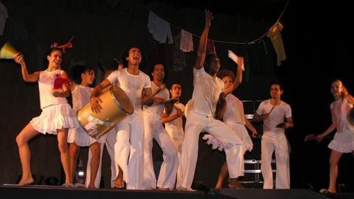 El grupo cubano Sonlar, en una edición del Festival prieguense