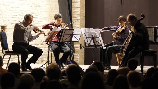 El cuarteto Granados, en la edición del festival de 2014