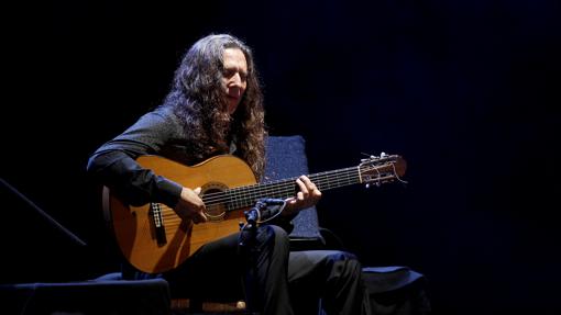 Tomatito, durante un concierto anterior en Córdoba