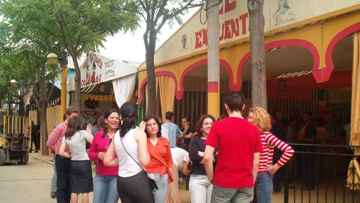 Ambiente en la Feria de Agosto de Palma del Río