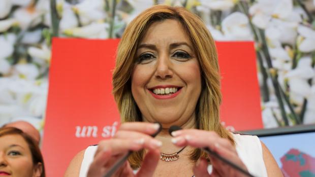 La presidenta de la Junta, Susana Díaz