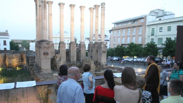 Templo Romano de Córdoba, junto al Ayuntamiento