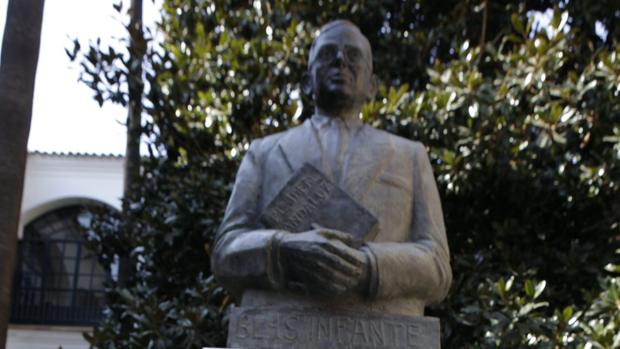 Busto de Blas Infante en el Parlamento de Andalucía