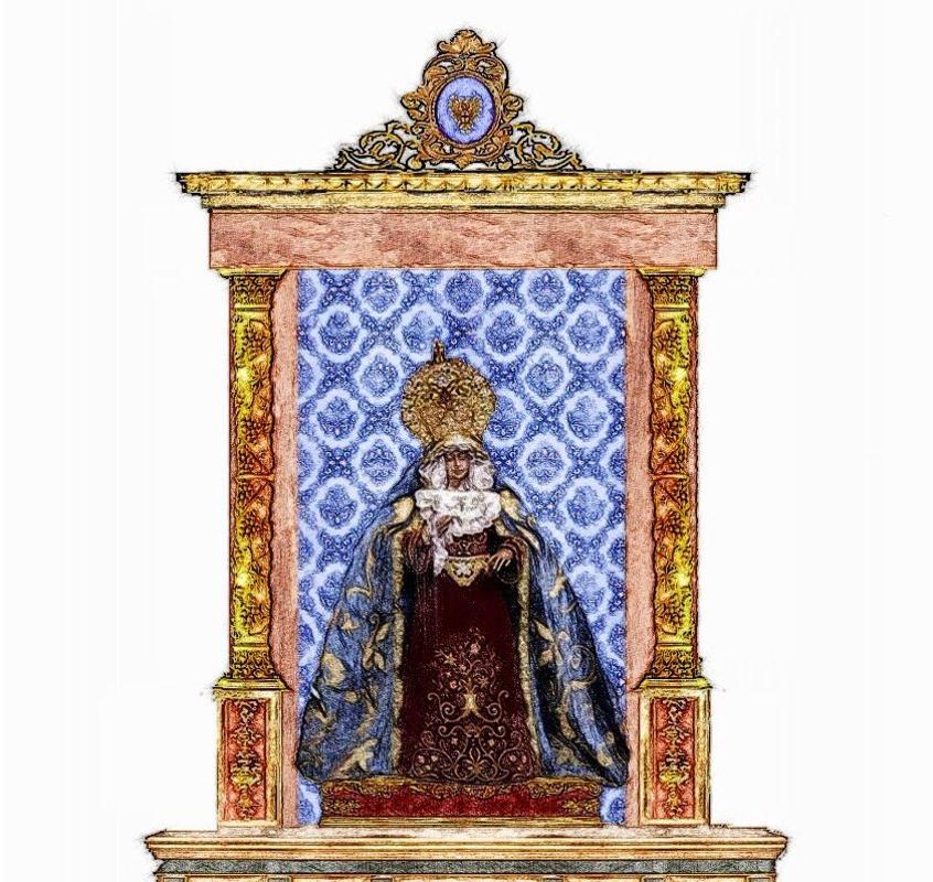 Nuevo retablo para María Santísima de la Amargura