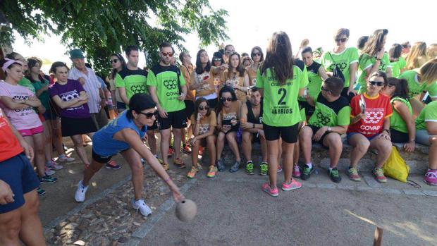 Celebración de una de las pruebas de las Olimpiadas Rurales