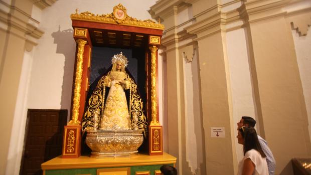Así es el nuevo retablo de la Virgen de la Amargura de Córdoba
