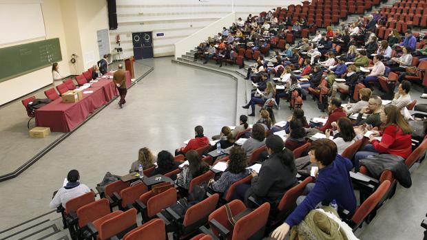 Aulario del campus de Rabanales de la Universidad de Córdoba