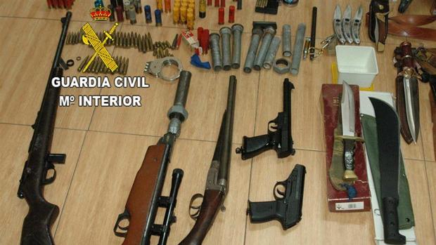 Arsenal de armas y munición en Begíjar