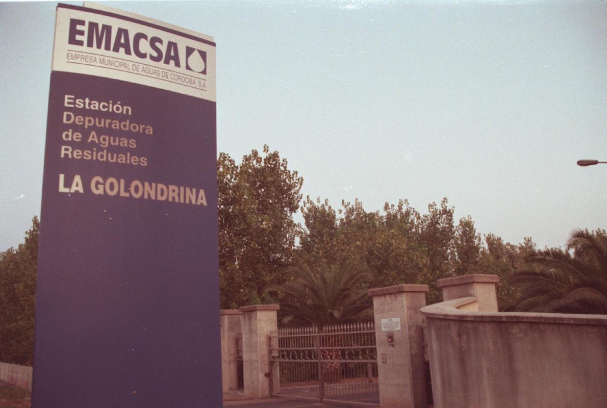 Estación de tratamiento de aguas de Emacsa en Córdoba