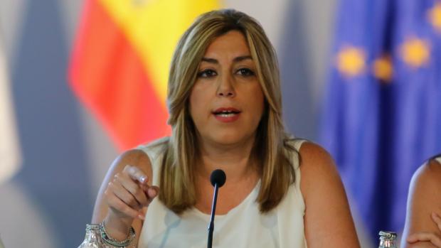 La presidenta de la Junta, Susana Díaz