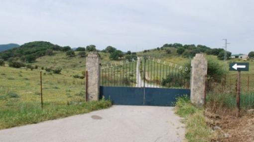 Entrada a la finca