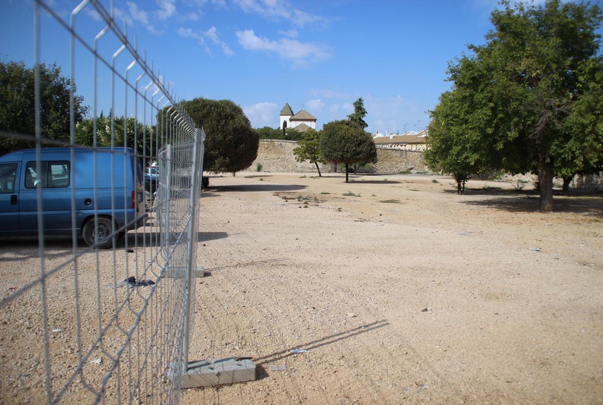 Parcela en la que se construiría el Palacio de Justicia