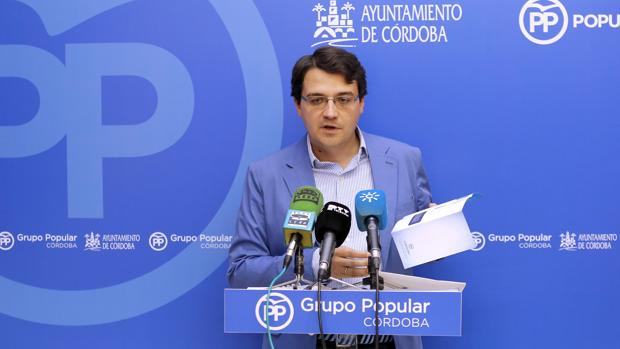 José María Bellido durante una rueda de prensa