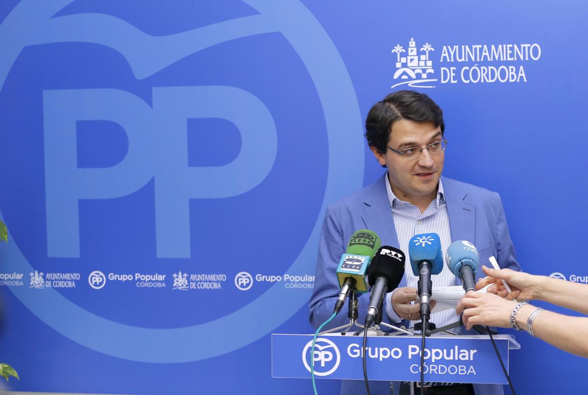 José María Bellido, portavoz del PP en el Ayuntamiento de Córdoba