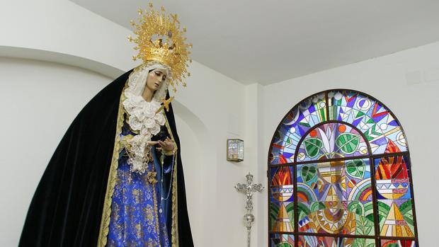 María Santísima de la O, en la parroquia