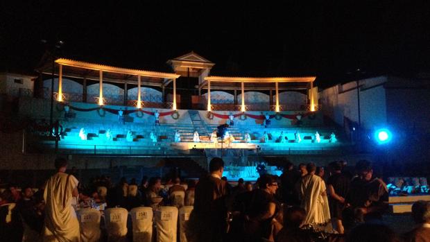 Cena romana en el marco del Festum de Almedinilla